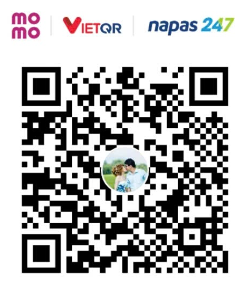 Mã QR ủng hộ (MoMo · VietQR · napas 247)